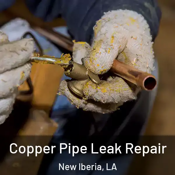  Copper Pipe Leak Repair New Iberia, LA